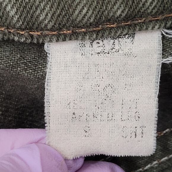 Vintage LEVIS 550 Mom Jeans Womens 8 28x29 Faded Over-Dyed - Picture 6 of 16